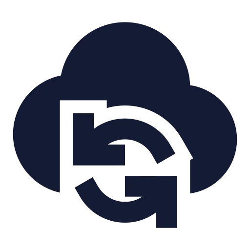 Cloud Sync Icon in Solid Sharp style