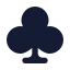 Club icon with solid rounded style