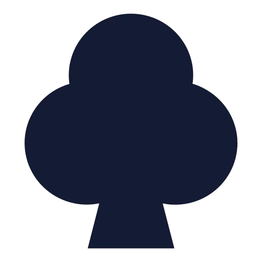Club Icon in Solid Sharp style