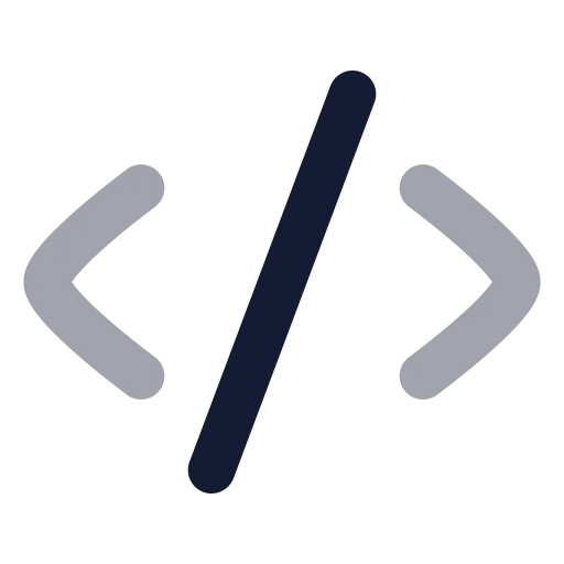 Code Xml Icon in Bulk Rounded style