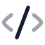 Codexml icon with bulk rounded style