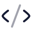 Codexml icon with duotone rounded style