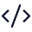 Codexml icon with duotone standard style