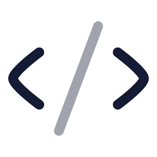 Code Xml Icon in Twotone Rounded style