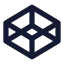 Codepen icon with solid standard style