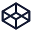 Codepen icon with stroke standard style