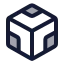 Codesandbox icon with duotone rounded style