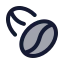 Coffeebeans icon with duotone standard style
