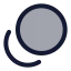 Coins icon with duotone standard style
