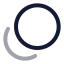 Coins icon with twotone rounded style