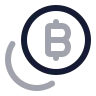 Coins Bitcoin icon preview