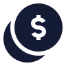 Coins Dollar icon preview