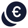 Coins Euro icon preview