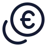 Coins Euro icon preview