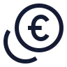 Coins Euro icon preview