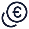 Coins Euro icon preview