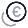 Coins Euro icon preview
