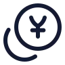 Coins Yen icon preview