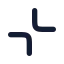 Collapse icon with solid rounded style