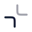 Collapse icon with twotone rounded style