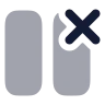 Column Delete icon preview