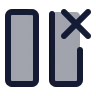 Column Delete icon preview