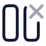 Column Delete icon preview