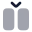 Columninsert icon with bulk rounded style
