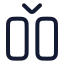 Columninsert icon with stroke rounded style