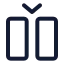 Columninsert icon with stroke standard style