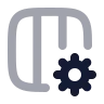Columns 3 Cog icon preview