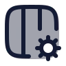 Columns 3 Cog icon preview