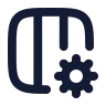 Columns 3 Cog icon preview