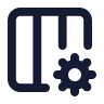 Columns 3 Cog icon preview