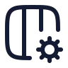 Columns 3 Cog icon preview