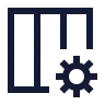 Columns 3 Cog icon preview