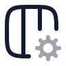 Columns 3 Cog icon preview