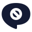 Commentblock icon with solid standard style