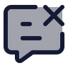Comment Remove 01 icon preview