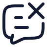 Comment Remove 01 icon preview