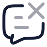 Comment Remove 01 icon preview