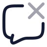 Comment Remove 02 icon preview