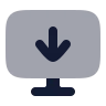 Computer Arrow Down icon preview