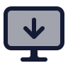 Computer Arrow Down icon preview