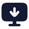 Computer Arrow Down icon preview