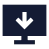 Computer Arrow Down icon preview