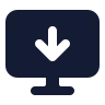 Computer Arrow Down icon preview