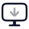 Computer Arrow Down icon preview