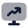 Computer Chart Up icon preview