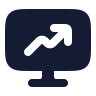 Computer Chart Up icon preview